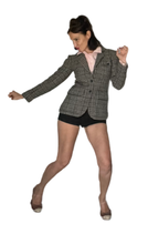 Load image into Gallery viewer, Incredible gingham tweed YSL riding style jacket small