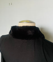 Load image into Gallery viewer, Vintage reworked fur trim women’s Playboy sweater. Xs S