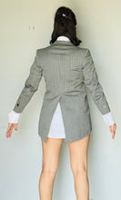 Load image into Gallery viewer, Vintage 80s grey Yves Saint Laurent Tuxedo Jacket Xs - S