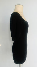 Load image into Gallery viewer, Little stretch dream micro mini black dress. XS S