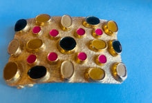 Load image into Gallery viewer, Custom vintage 70s bling stone hand made unisex buckle