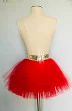 Load image into Gallery viewer, Custom made red disco Ballerina Tutu