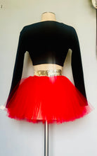 Load image into Gallery viewer, Custom made red disco Ballerina Tutu