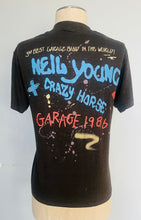 Load image into Gallery viewer, Vintage 80s Neil Young & Crazy Horse thin tee - S