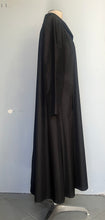 Load image into Gallery viewer, Black Vintage 60s Swing Raincoat. S M