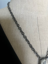 Load image into Gallery viewer, Reworked Art Deco one of a kind crystal necklace