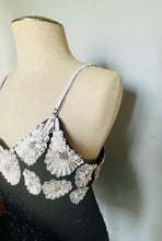 Load image into Gallery viewer, Vintage sequin chanel inspo reworked micro mini dress - Small