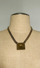 Load image into Gallery viewer, Reworked Rare pink lion link chain necklace.