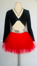 Load image into Gallery viewer, Custom made red disco Ballerina Tutu
