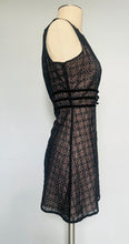 Load image into Gallery viewer, Reworked cotton baby doll eyelet mini dress Xs Small