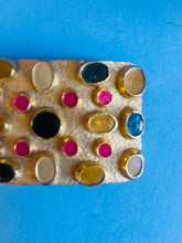 Load image into Gallery viewer, Custom vintage 70s bling stone hand made unisex buckle