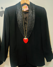 Load image into Gallery viewer, Vintage y2k large enamel strawberry necklace