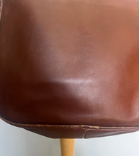 Load image into Gallery viewer, Vintage Brown Leather mini unisex messanger bag