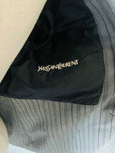 Load image into Gallery viewer, Vintage 80s grey Yves Saint Laurent Tuxedo Jacket Xs - S