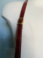 Load image into Gallery viewer, Vintage Brown Leather mini unisex messanger bag