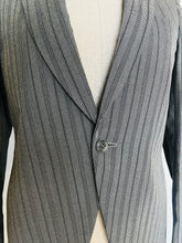Load image into Gallery viewer, Vintage 80s grey Yves Saint Laurent Tuxedo Jacket Xs - S