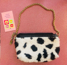 Load image into Gallery viewer, Vintage reworked one of a kind fur purse by cherry pick