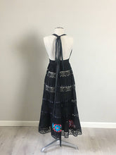 Load image into Gallery viewer, Vintage Redesigned baby doll Hippie Dress SMALL