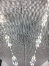 Load image into Gallery viewer, Vintage 70s Pearl tie necklace