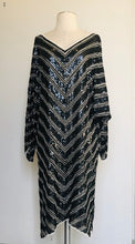 Load image into Gallery viewer, Exquisite Vintage 70s sequin Kaftan dress - small med