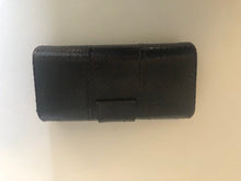 Load image into Gallery viewer, Vintage 50s hardshell coffee brown snakeskin clutch/purse