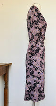 Load image into Gallery viewer, Vintage 80s BCBG paris floral wrap dress S M