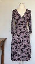 Load image into Gallery viewer, Vintage 80s BCBG paris floral wrap dress S M
