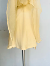 Load image into Gallery viewer, Vintage reworked silk mini evening dress. Xs S
