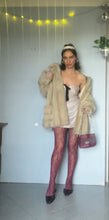 Load image into Gallery viewer, Reworked glittery strapless micro mini dress S - M
