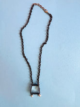 Load image into Gallery viewer, Reworked Art Deco one of a kind crystal necklace

