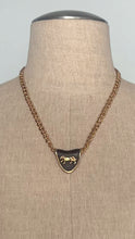Load image into Gallery viewer, Vintage 90s cougar link chain necklace

