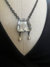 Load image into Gallery viewer, Reworked Art Deco one of a kind crystal necklace
