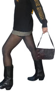 Load image into Gallery viewer, Vintage 90s snakeskin leather tote bag
