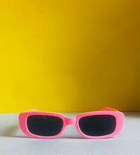 Load image into Gallery viewer, Dead stock vintage 90s hot pink unisex sunglasses
