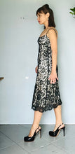 Load image into Gallery viewer, Vintage classic lace midi dress - size S M
