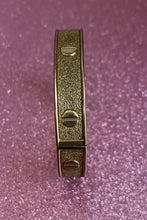 Load image into Gallery viewer, Vintage 90s Cartier-Inspired Gold Glitter Screw head design Bracelet

