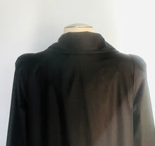 Load image into Gallery viewer, Black Vintage 60s Swing Raincoat.  S  M

