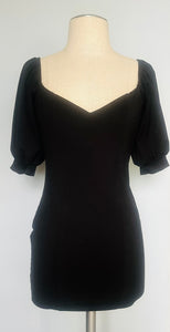 Little stretch dream micro mini black dress.  XS S