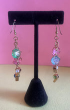 Load image into Gallery viewer, Vintage Retro pop art whistle dangle earrings
