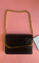 Load image into Gallery viewer, Reworked vintage 40s art deco small mesh purse
