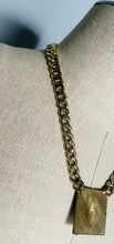 Load image into Gallery viewer, Reworked Rare pink lion link chain necklace.
