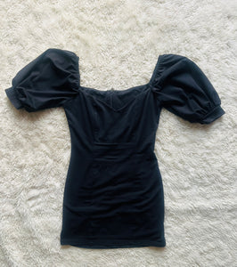 Little stretch dream micro mini black dress.  XS S