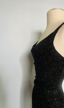 Load image into Gallery viewer, Vintage reworked 90s sparkly dream mini dress S M
