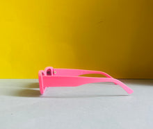 Load image into Gallery viewer, Dead stock vintage 90s hot pink unisex sunglasses
