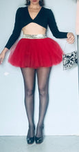 Load image into Gallery viewer, Custom made red disco Ballerina Tutu
