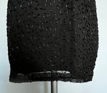 Load image into Gallery viewer, Vintage black faux lamb fur blazer Jacket.  S -  M

