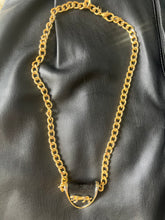 Load image into Gallery viewer, Vintage 90s cougar link chain necklace
