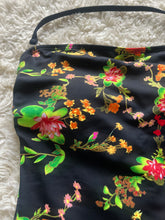 Load image into Gallery viewer, Incredible 50s floral one piece swimsuit/bodysuit Small
