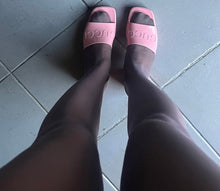 Load image into Gallery viewer, Gucci Rubber GG Slide Sandal Pink - size 7
