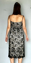Load image into Gallery viewer, Vintage classic lace midi dress - size S M
